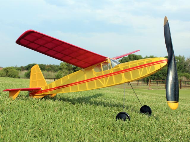 Gypsy - KK Free Flight Rubber Model by Bill Dean - Laser Cut Balsa Part Kit