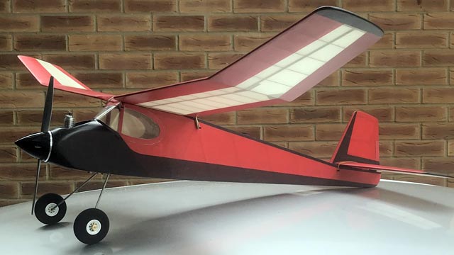 'Outlaw' FF - KK Free Flight Cabin Power Model ~ Laser-cut Balsa Rib Set