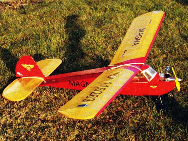 Mercury 'Magna' - Classic Model aeroplane - Laser-cut Balsa Rib Set