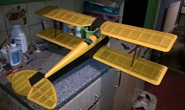 Mercury 'Tiger Moth' - RC Scale Model plane - Laser-cut RIB SET