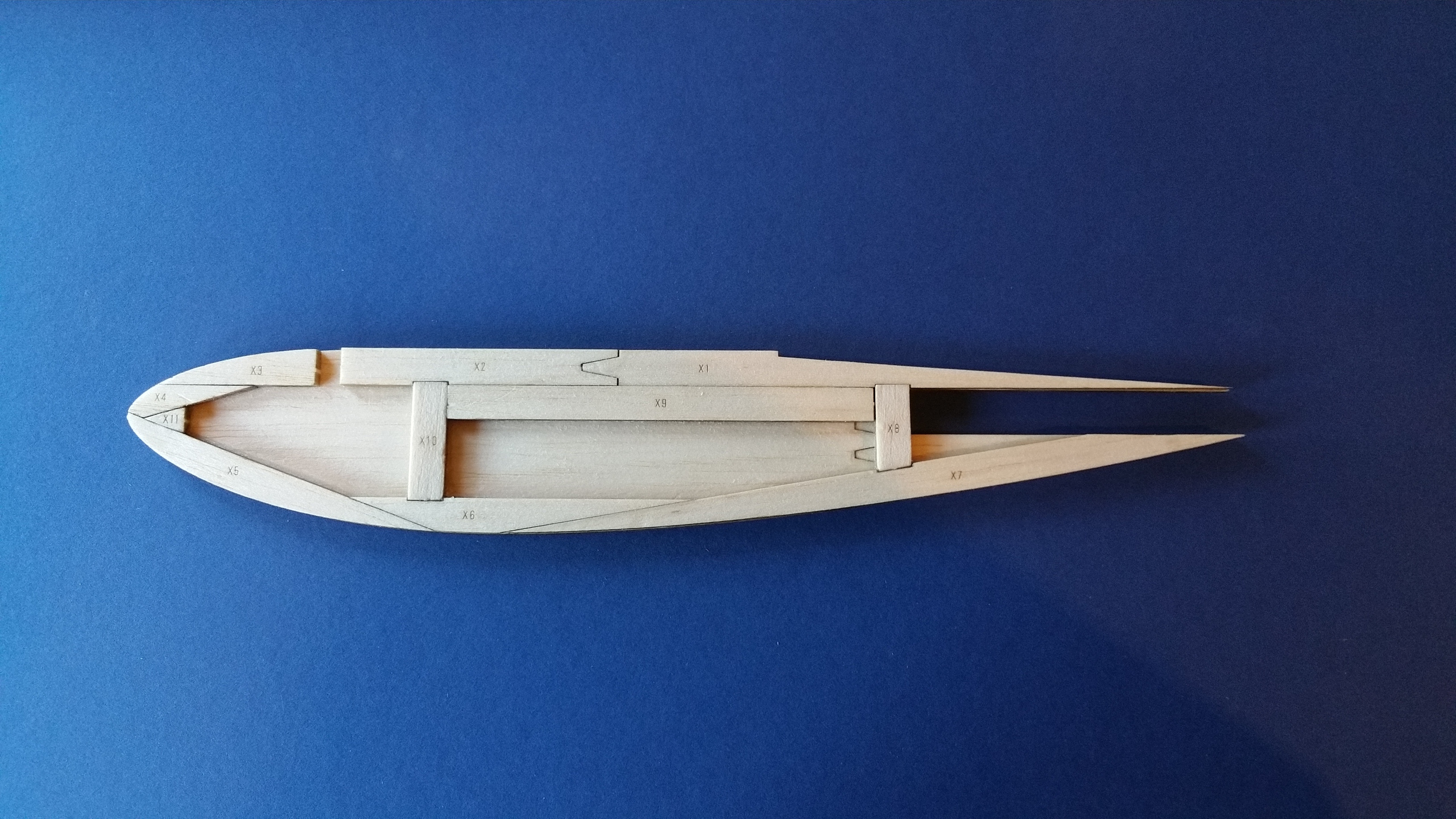 Mercury Gnome  - Vintage Free-flight Model Glider - Laser-cut Balsa parts set