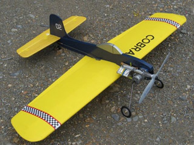 Mercury 'Cobra' - Vintage control Line Stunt Model- Laser-cut Balsa Rib Set