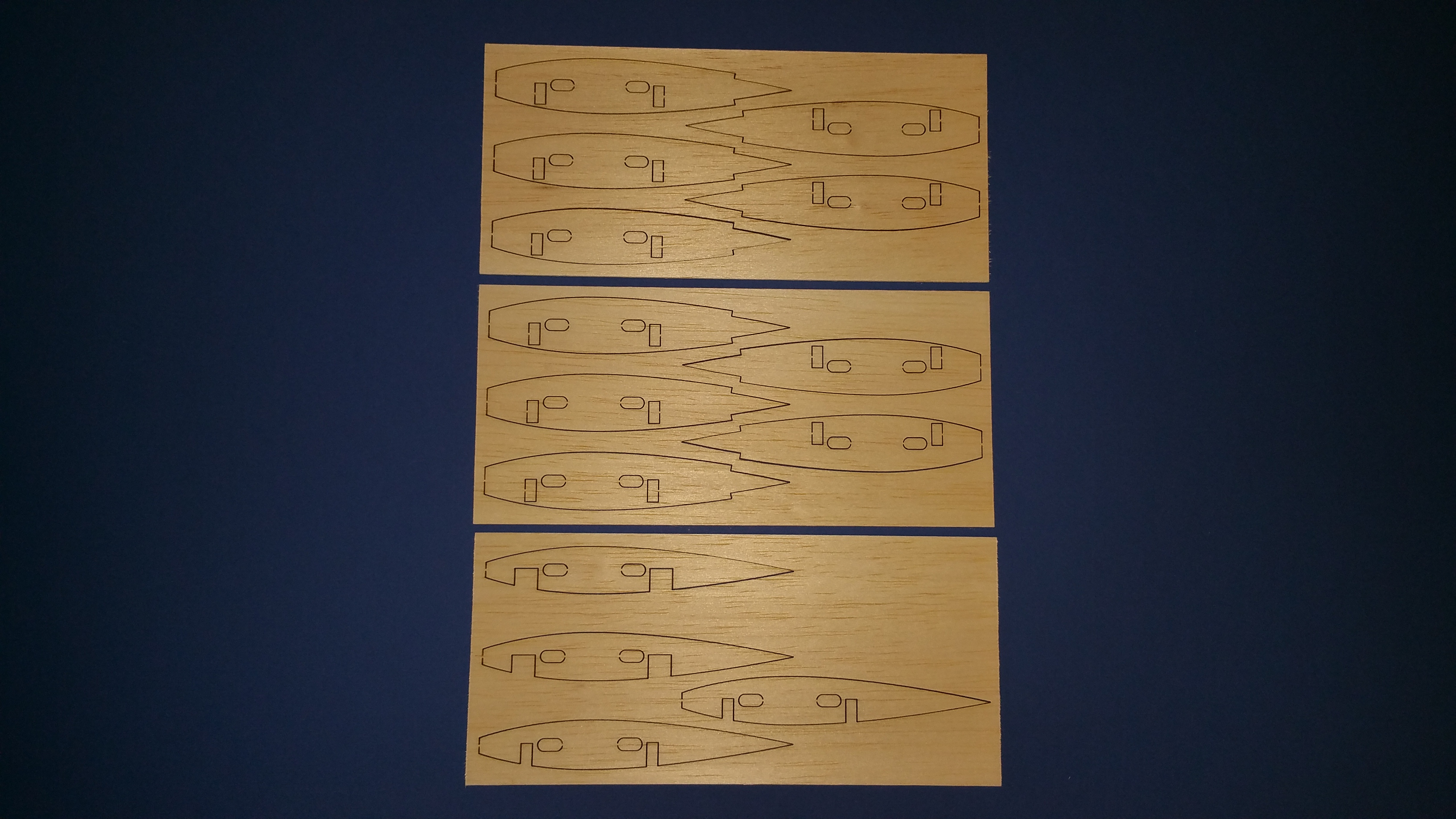 Mercury 'Picador'  Vintage Control Line Model - Laser-cut Balsa Rib Set