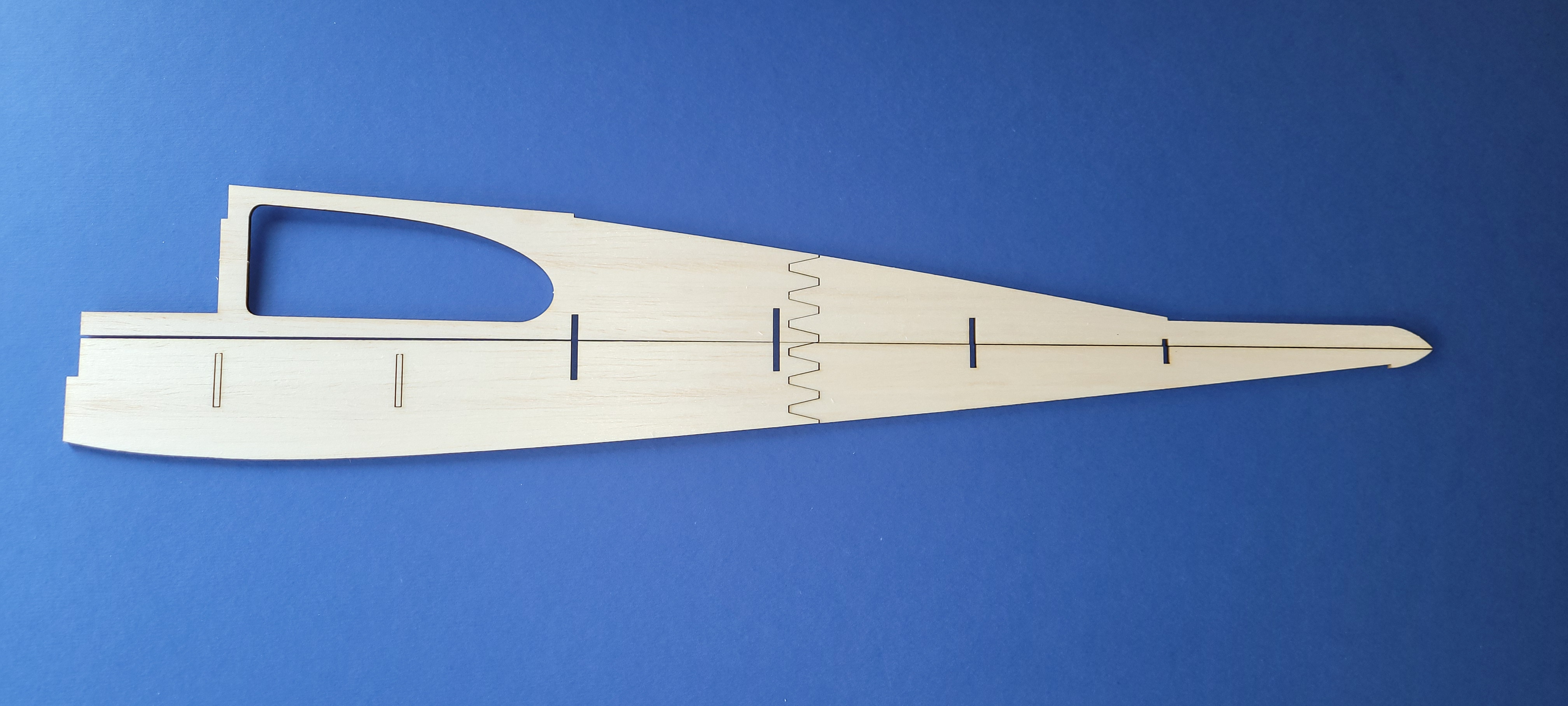 Mercury 'Wizard' - Vintage Free-flight Power Model - Laser-cut Balsa/Ply Parts Set
