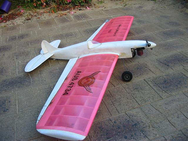 Mercury 'Monarch' - Control Line Stunt Model - Laser-cut Balsa/Ply Parts Set