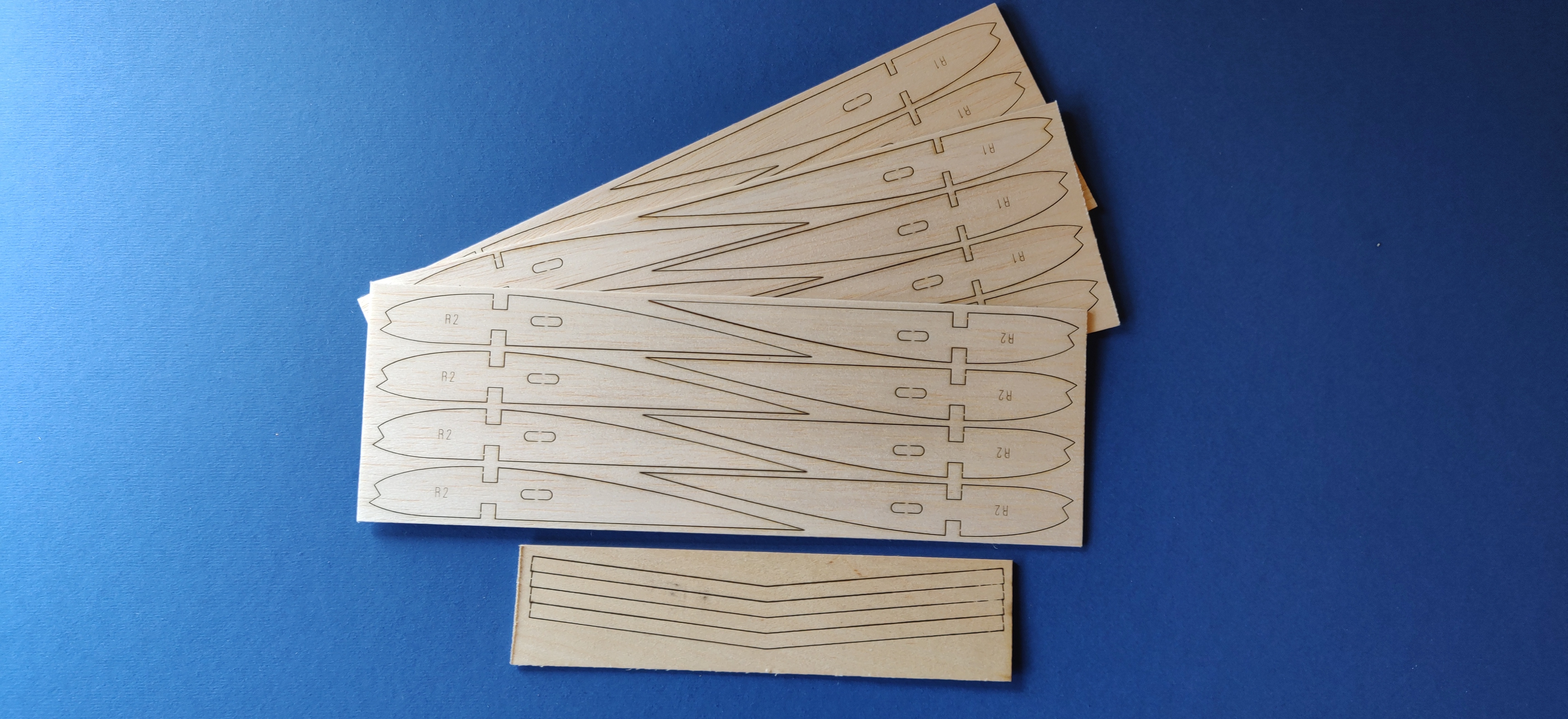Soarcerer by Dave Hughes ~ 52" RC Slope Soarer ~ Laser-cut Wing RIB SET