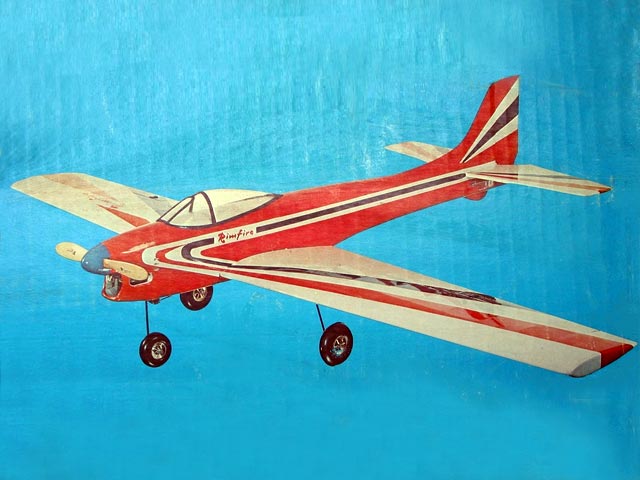 Sterling Rimfire - Sports Aerobatic Model Plane ~ Laser-cut Balsa/Ply Parts