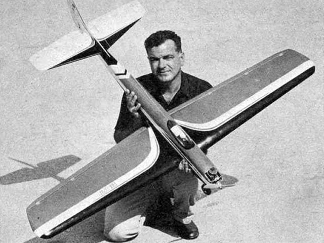 Taurus by Ed Kazmirski- 70" 1963 Aerobatic model - Laser-cut Balsa/Ply Parts Set