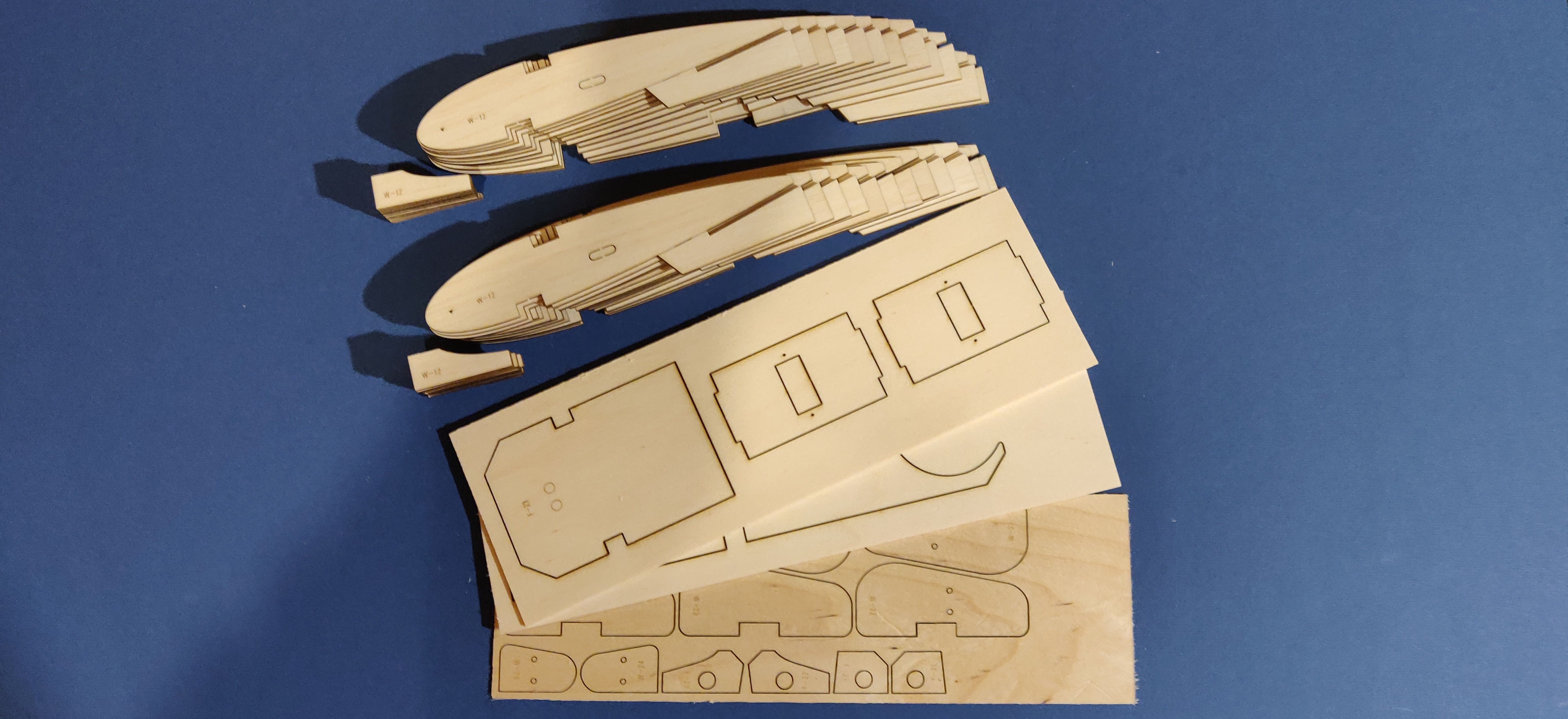 Taurus by Ed Kazmirski- 70" 1963 Aerobatic model - Laser-cut Balsa/Ply Parts Set