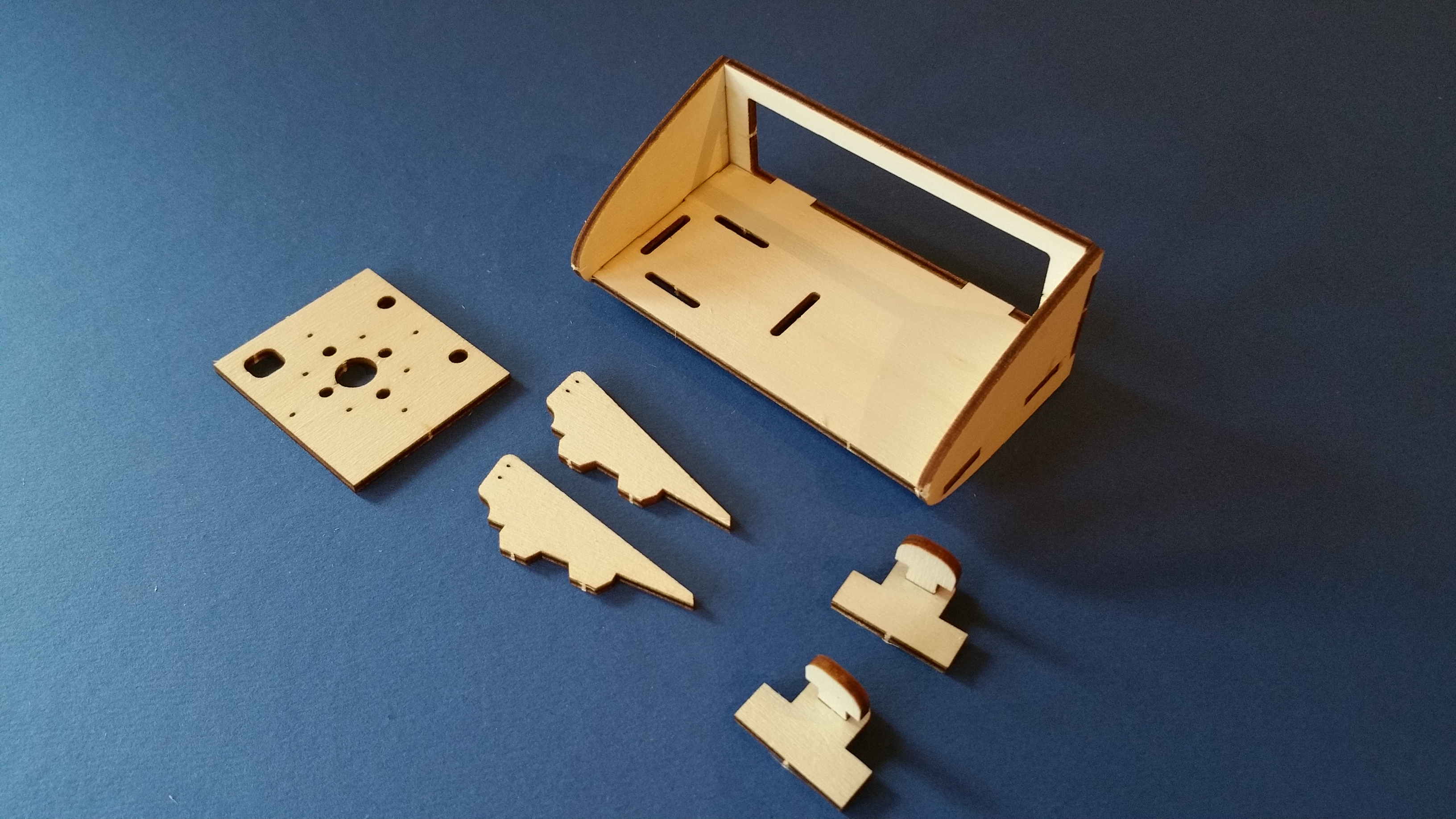 FT Spear Ply motor/camera mount - Laser Cut