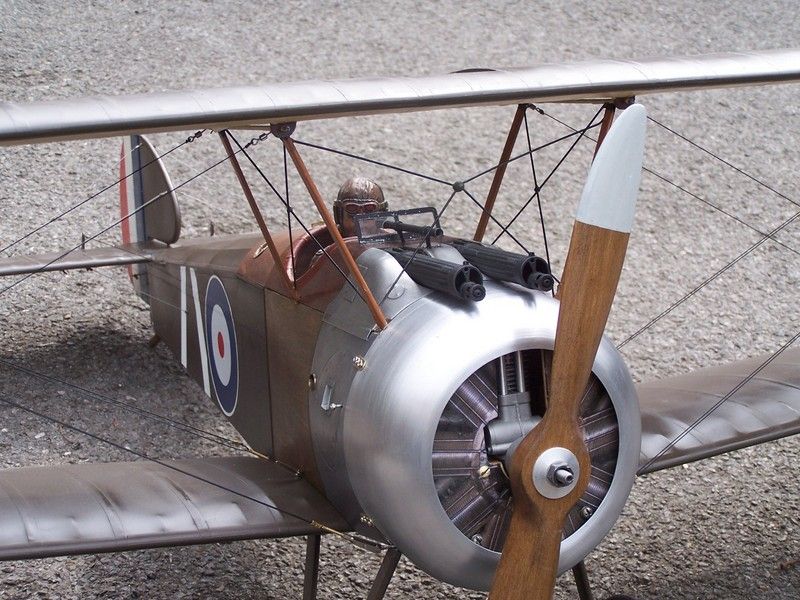VK 'Sopwith Camel' - RC 56" Scale Model Aircraft - Laser Cut Balsa/Ply Rib Set