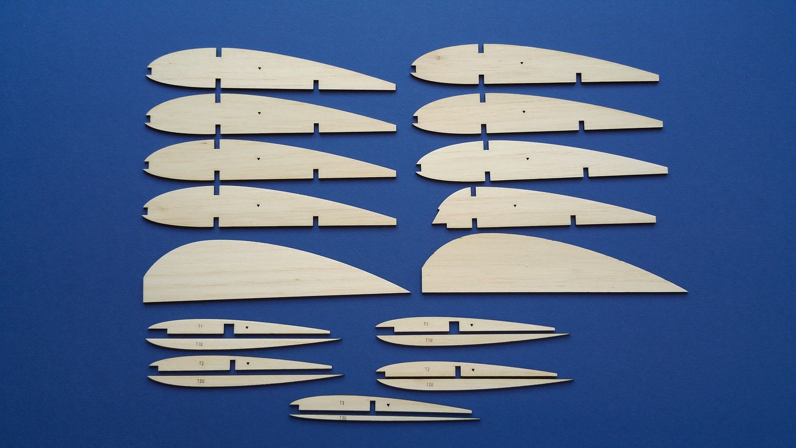 Sky Skooter by Veron ~ Vintage Model aircraft ~ Laser-cut Balsa Rib Set