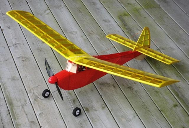Tomboy by Vic Smeed- Free Flight/RC Sport Model Plane- Laser cut Balsa/Ply Parts