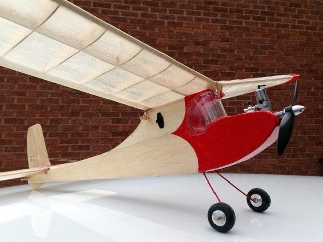 Cardinal by Veron ~ Vintage Free Flight Model ~ Laser-cut Balsa Rib Set