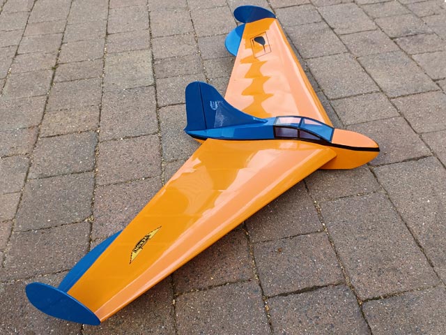 Veron Kiwi ~ Vintage Model Flying Wing ~ Laser-cut Balsa Rib Set