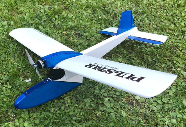 Pulstar by Vic Smeed - RC Sport Model Aeroplane ~ Laser-cut Balsa/Ply parts Set