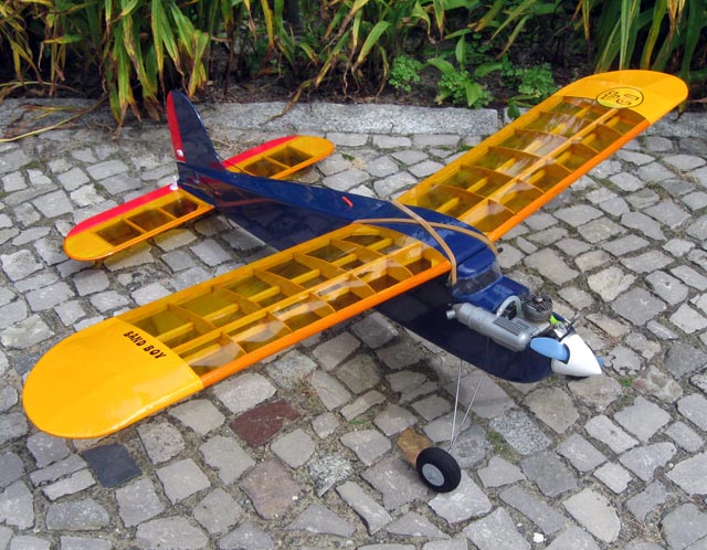 Band Boy by Vic Smeed - RC Model aeroplane - Laser-cut Balsa/Ply rib set