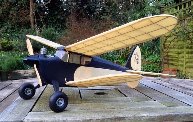 Coquette by Vic Smeed - Free Flight / RC Model ~ Laser-cut Balsa/Ply rib set