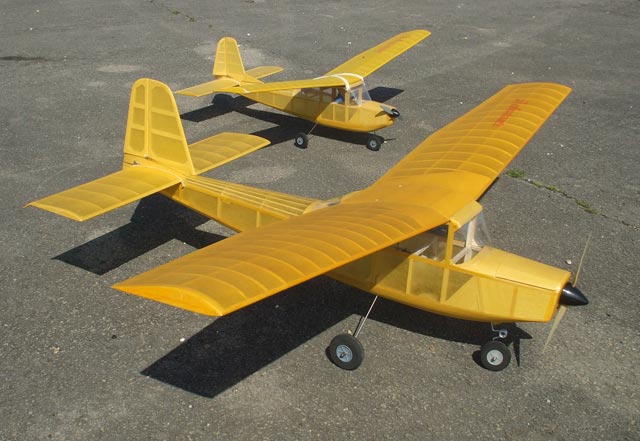 Debutante by Vic Smeed - Free Flight / RC Model - Laser cut Balsa/Ply Parts set