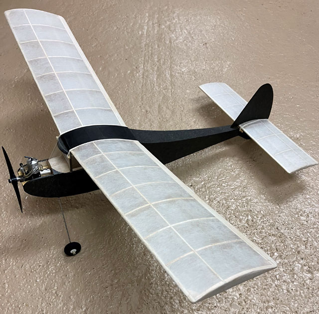 Tom Thumb II /Vic Smeed - 26" Version Model plane - Laser cut Balsa/Ply part Kit