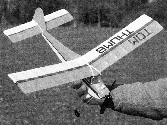 Tom Thumb II /Vic Smeed - 26" Version Model plane - Laser cut Balsa/Ply part Kit