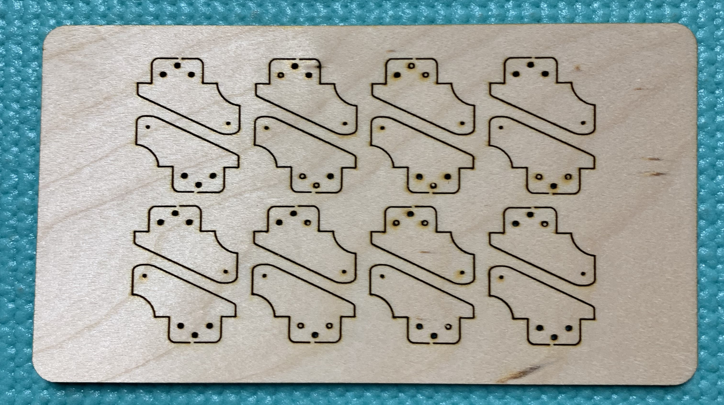 SH-1 - Ply Control Horns (20x15) for RC Model Aircraft ~ Laser cut 