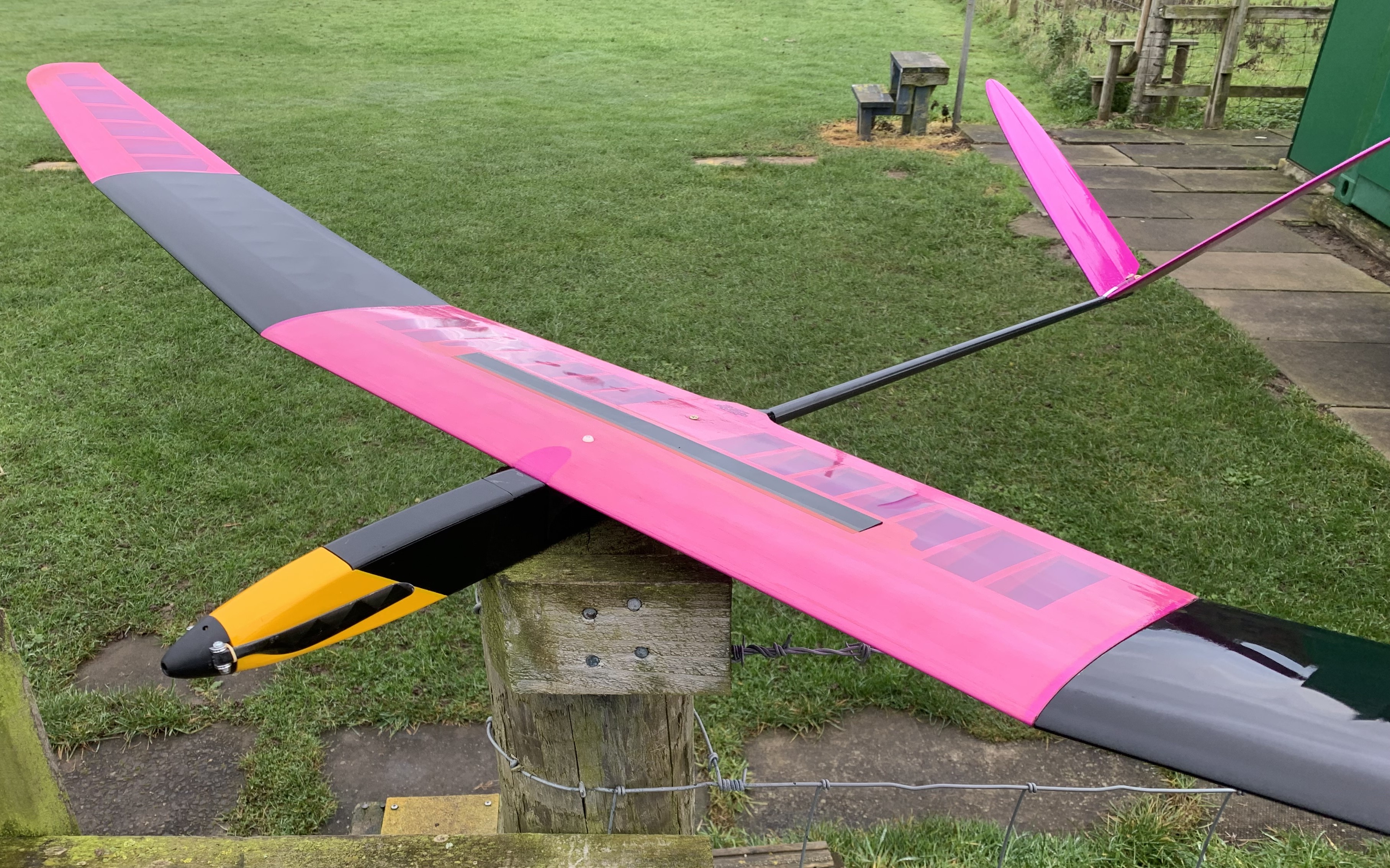 Miles High F5L V-Tail ~ 2m F5-RES RC Glider ~ Laser-cut Short Kit
