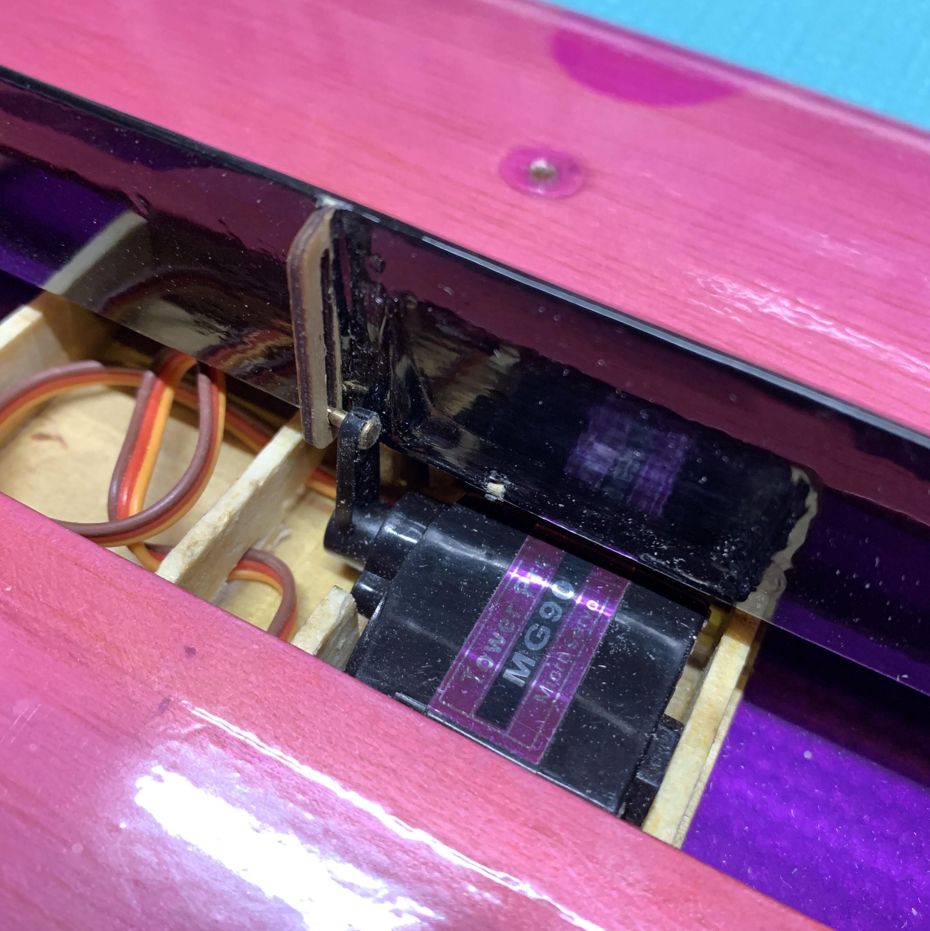 SH-2 - Spoiler tracks for RC Model Gliders - Laser cut Ply 
