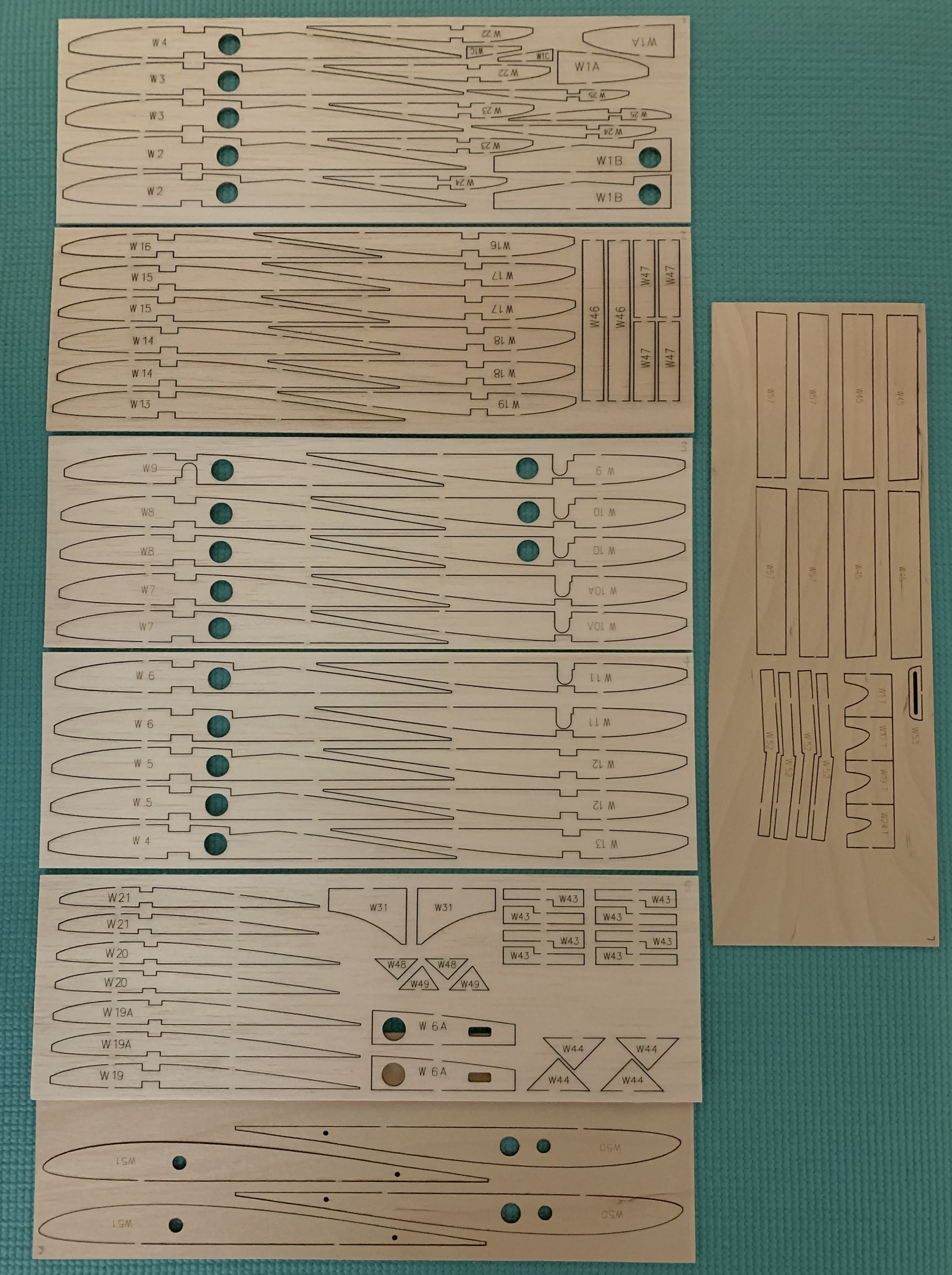 Miles ~ 2m Competition/Sport RC Model Glider ~ Laser-cut Short Kit