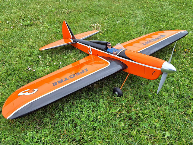 KK Spectre - Control Line Stunt Model - Laser-cut balsa/ply parts set