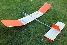 Mercury Gnome  - Vintage Free-flight Model Glider - Laser-cut Balsa parts set