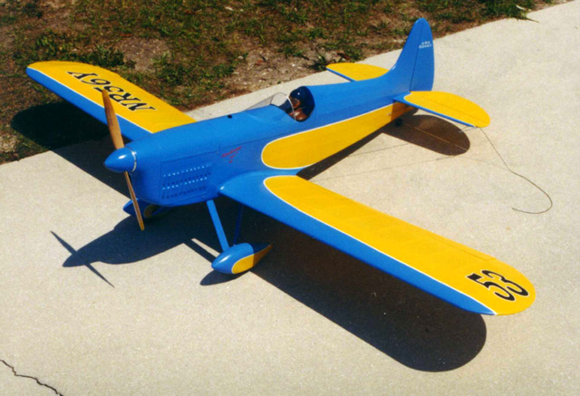 Tigerkitten by Ace RC - Semi Scale Sports Model - Laser-cut Balsa/Ply parts Set