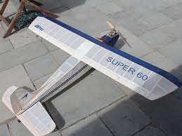 KK Super Sixty ~ 63" Classic RC Model Aircraft ~ Laser-cut Balsa RIB SET