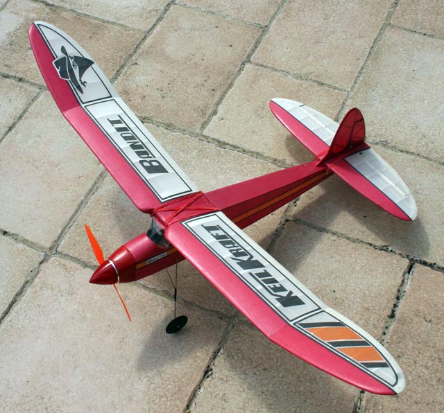 'Bandit' - KK Free-flight Model / RC suitable - Laser-cut Balsa Rib Sets