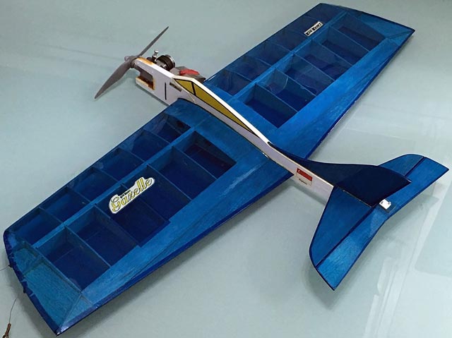 'Gazelle' by Dave Platt - Classic Control Line Model- Laser Cuts Balsa/Ply Parts