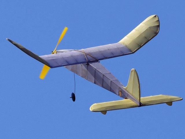 'Senator' - Vintage KK Rubber Powered Model Plane - Laser-cut Balsa Rib Sets