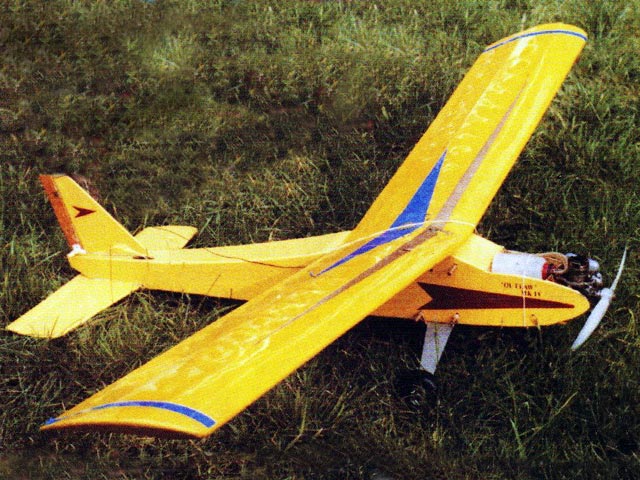'Outlaw' SC - 45" KK RC Model Aeroplane - Laser-cut Balsa/Ply Rib Set