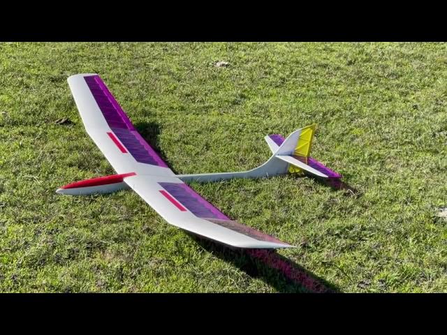 Sagitta 900 - 100" Span RC Model Glider-Airtronics- Laser Cut Balsa/Ply Rib Sets