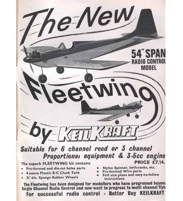 KK 'Fleetwing' - RC Model Aircraft - Laser-cut Balsa/Ply Rib Set