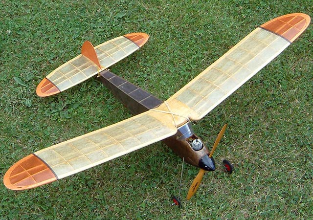 Pirate - KK Free Flight Model - Laser-cut Balsa Rib Set