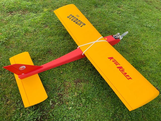 KK 'Student - RC Model aircraft - Laser-cut Balsa Rib Set