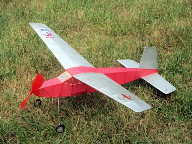 'Elf' - KK Rubber Powered Model - Laser-cut Balsa Parts