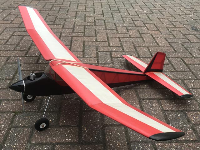 'Outlaw' FF - KK Free Flight Cabin Power Model ~ Laser-cut Balsa Rib Set