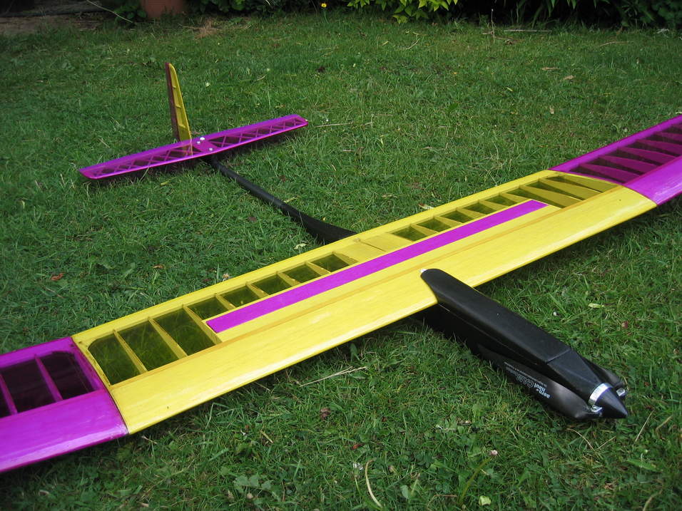 'Watts Up' - RC 100" Electric Powered Sailplane ~ Laser-cut Balsa Rib Set