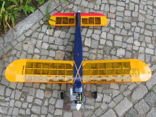 Band Boy by Vic Smeed - RC Model aeroplane - Laser-cut Balsa/Ply rib set