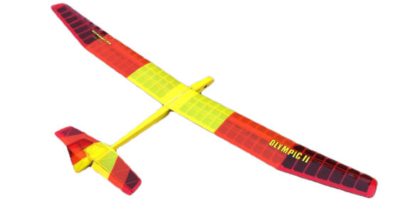 Olympic II - 100" All Wood Sailplane by Airtronics- Laser-cut Balsa/Ply Parts Set