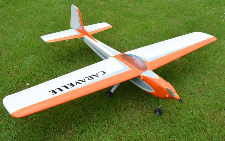 Graupner Caravelle ~ RC Sports Model Aircraft ~ Laser-cut Balsa/Ply Part Set