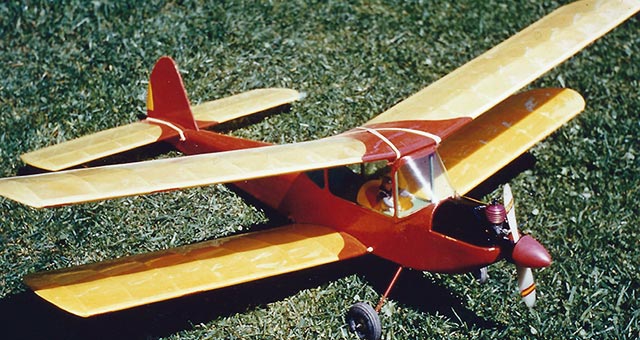 Graupner Kapitan - Classic Free Flight/ RC Model Plane ~ Laser-cut Balsa Parts Set