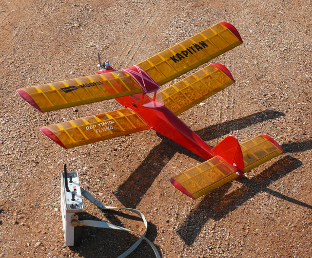 Graupner Kapitan - Classic Free Flight/ RC Model Plane ~ Laser-cut Balsa Parts Set