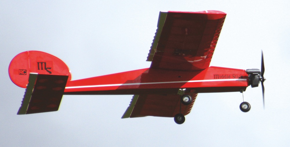 Graupner Middle Stick - RC Sports Fun Model Plane - Laser-cut Balsa Rib Set